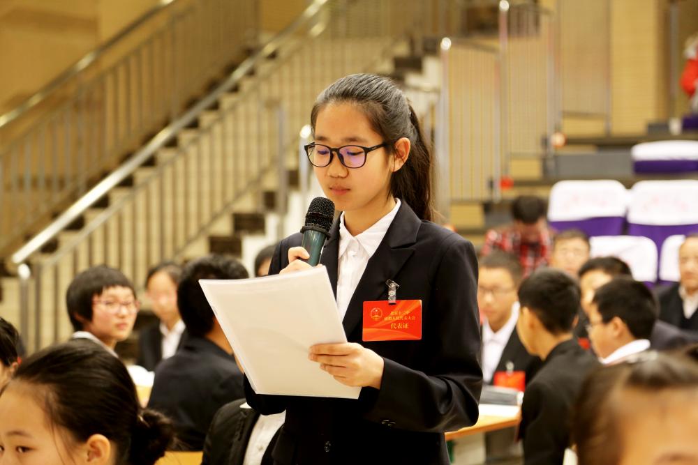 科丰校区模拟人大社团学生活动