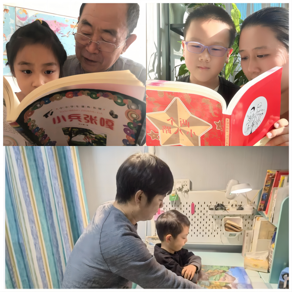 太平桥学校一年级语文亲子阅读实践活动
